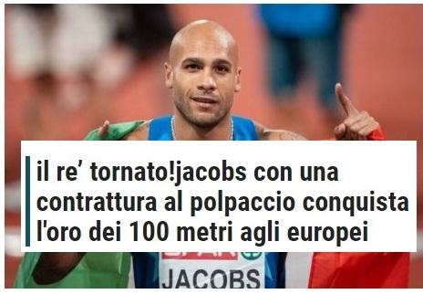 Jacobs: una vittoria sofferta con contrattura. Il Disequilibrio continua….